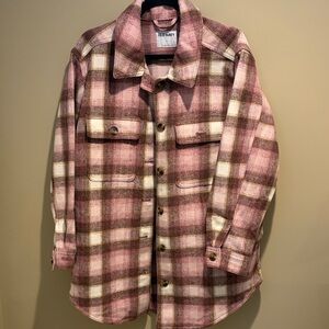 Old Navy | Women's Pink Plaid Jacket
